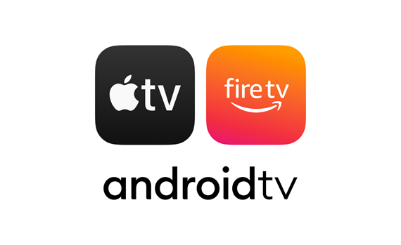 apple tv, android tv, firetv